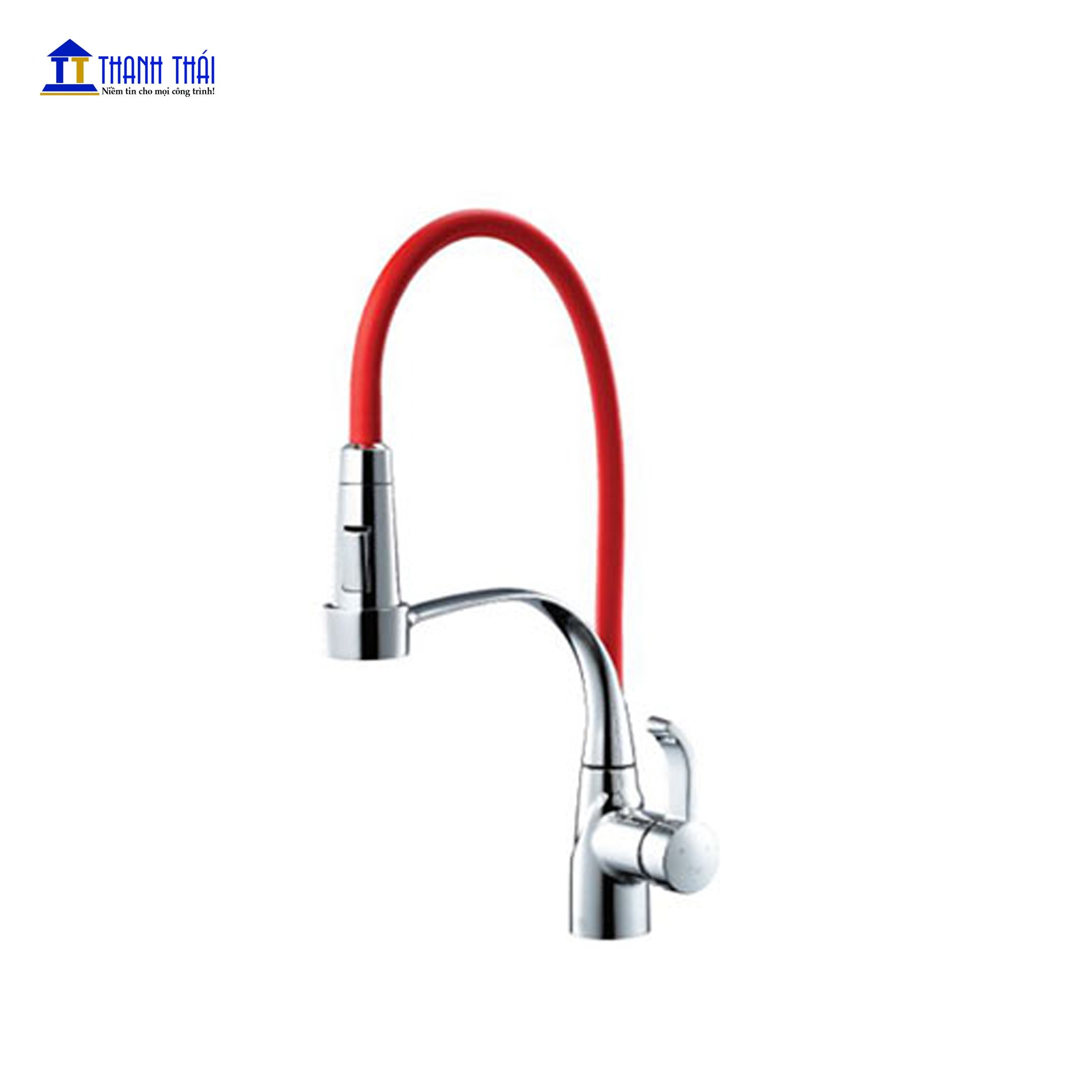 VÒI RỬA BÁT NÓNG LẠNH HÀN QUỐC SOBISUNG YJ- 8835 RED