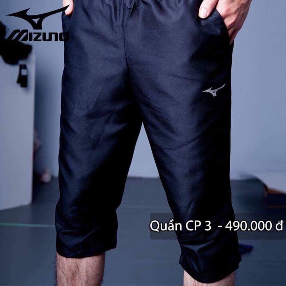 QUẦN NGỐ MIZUNO CROSSTIC ĐEN