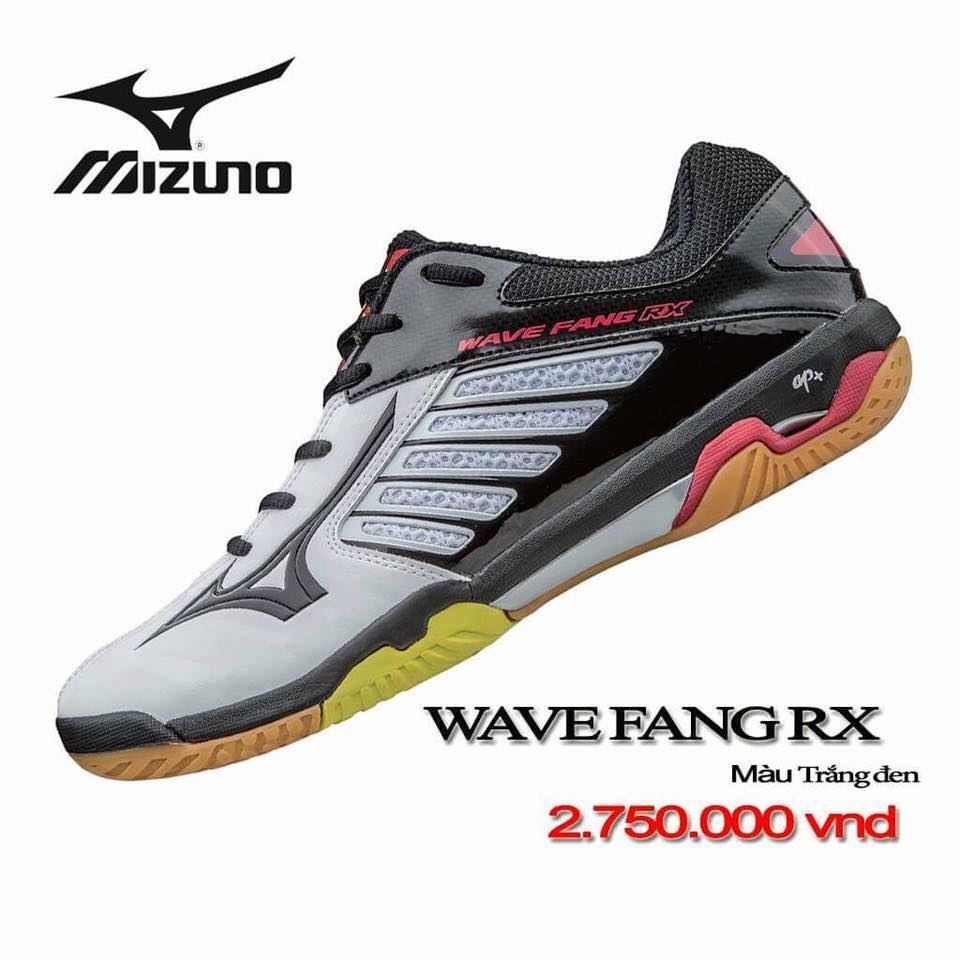 Mizuno Wave Fang RX - Trắng Đen