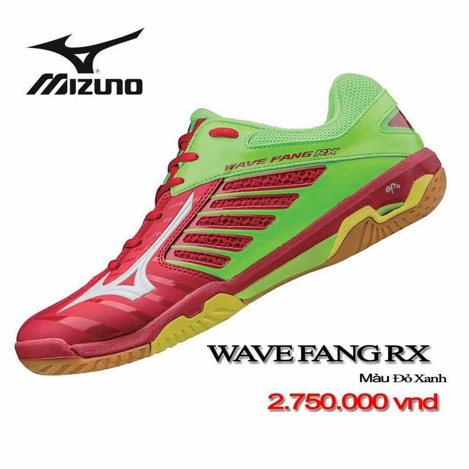 Mizuno Wave Fang RX- Đỏ Xanh