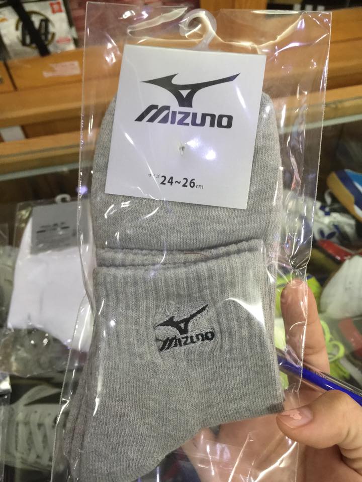 Tất Mizuno Japan Xám