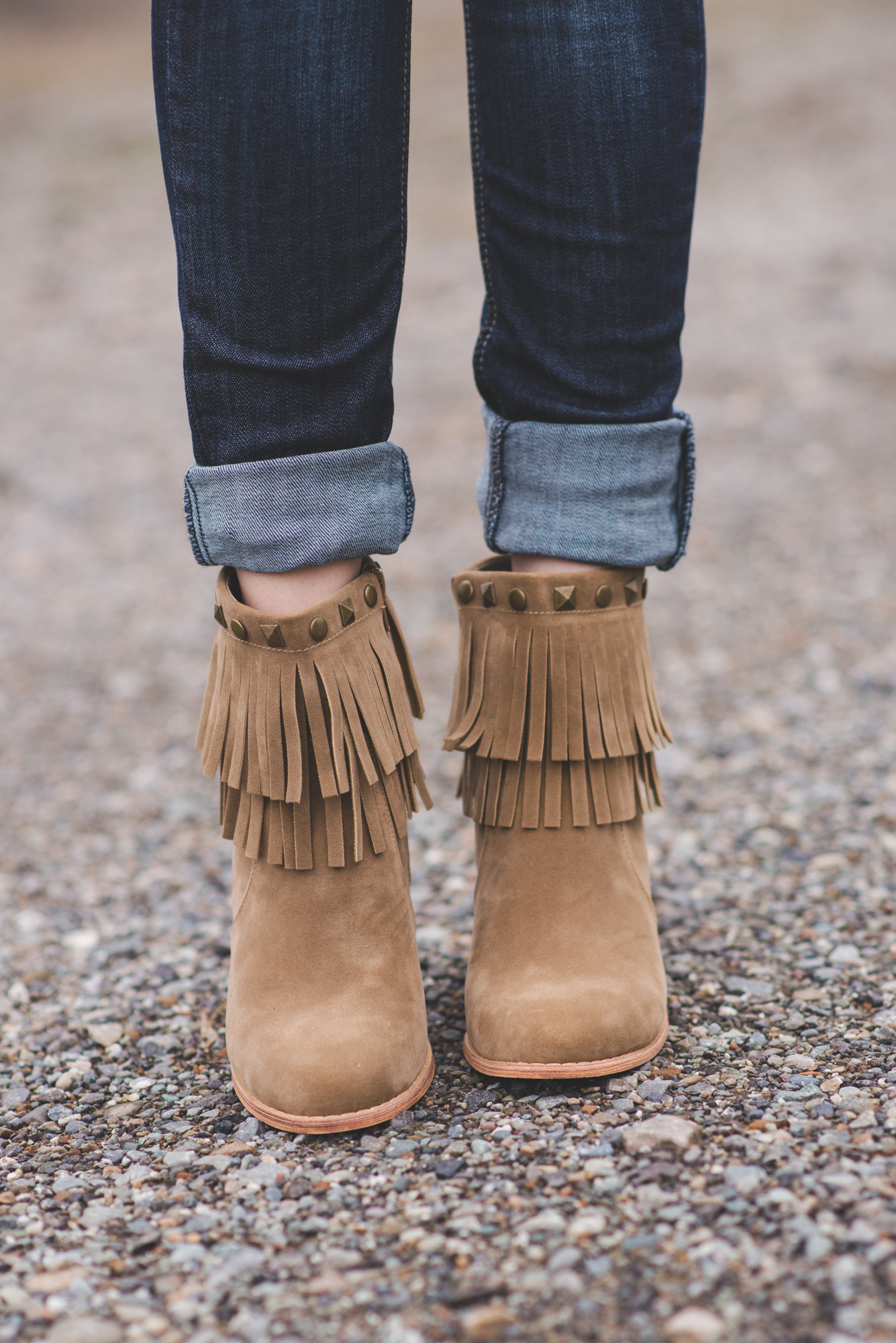 DOUBLE BUCKLE SUEDE BOOTIES