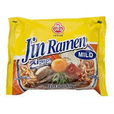 Mì Jin Ramen không cay Hàn Quốc 120g