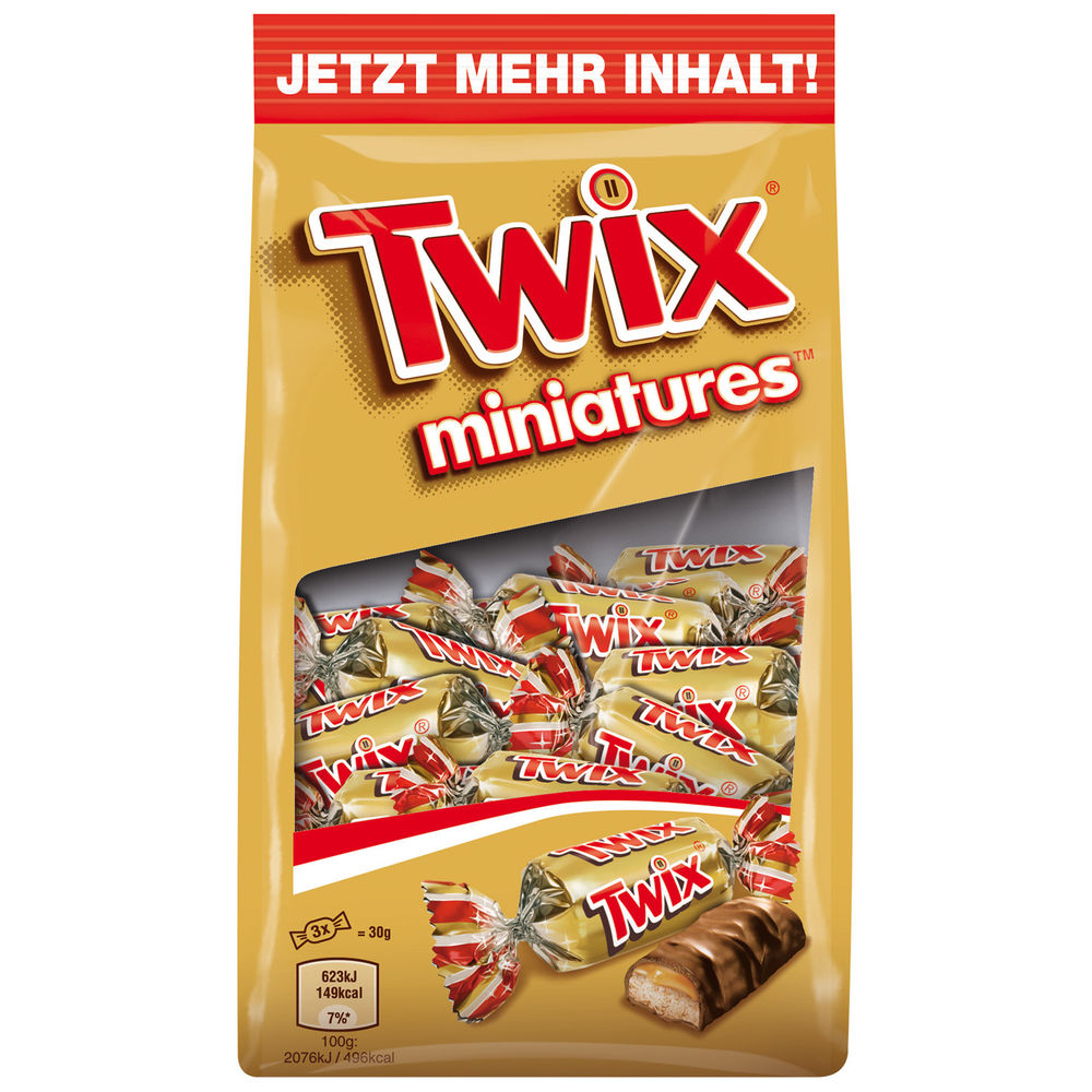 SOCOLA TWIX MINIATURES 150G