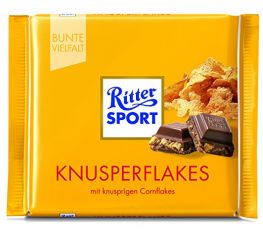 SOCOLA RITTER SPORTKNUSPERFLAKES 100G