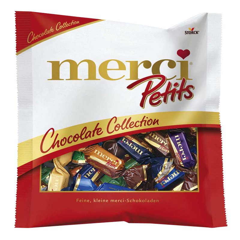 KẸO MERCI GÓI MÀU ĐỎ 125G