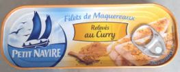 Fillet cá nục ướp Cà ri Petit Navire 110g