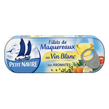 Fillet cá nục ướp vang trắng Petit Naivire 175g