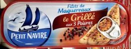 Fillet cá nục ướp tiêu Petit Navire 110g