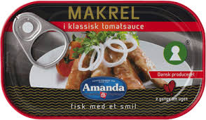 Fillet cá thu sốt cà chua cổ điển Amanda 125g