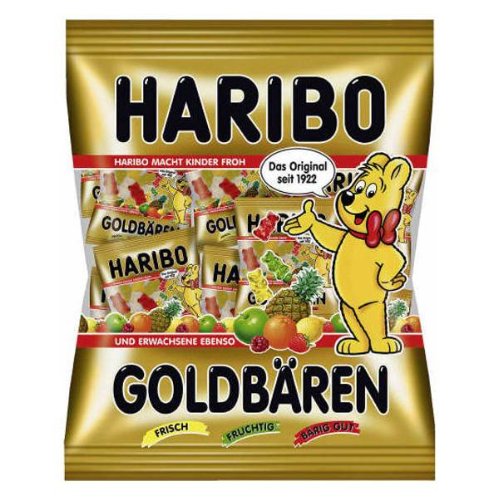 KẸO DẺO HARIBO GOLDBAREN 250G