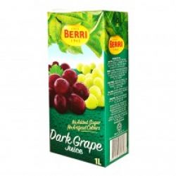 NƯỚC ÉP NHO ĐEN BERRI HỘP GIẤY 1L