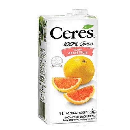 NƯỚC ÉP BƯỞI ĐỎ CERES KHÔNG ĐƯỜNG 1l