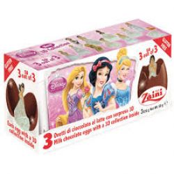 Socola quả trứng hình công chúa Disnep 3 quả 60g