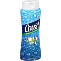 Sữa tắm Coast 2in1 Hair & Body 532ml