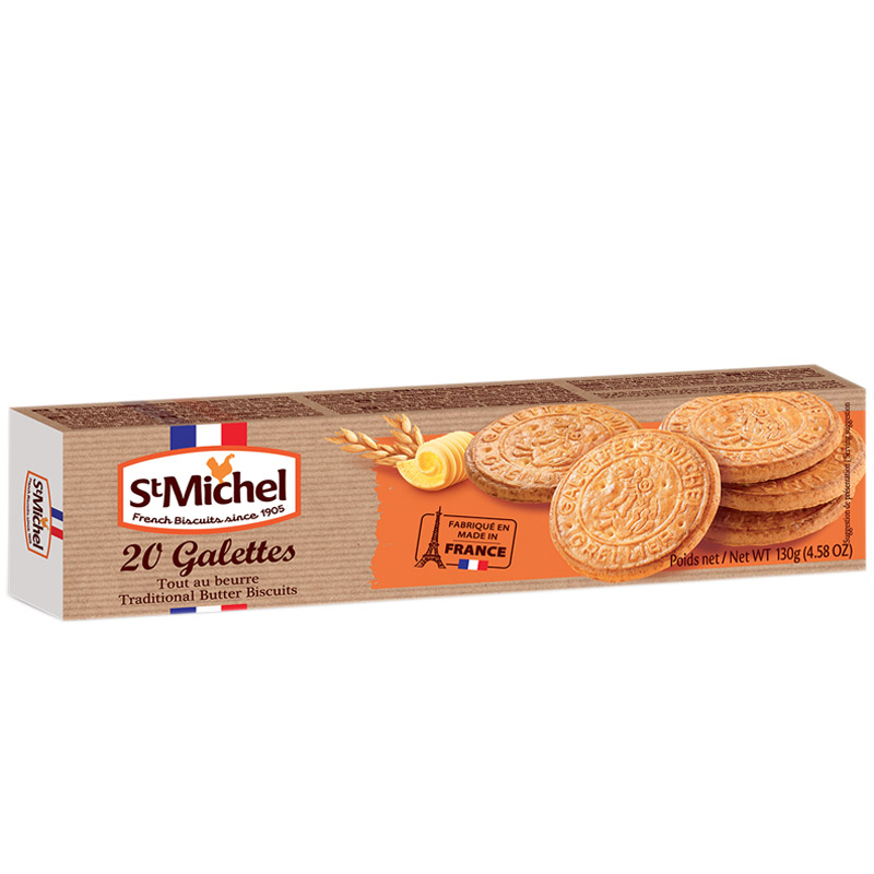 BÁNH QUY BƠ TRUYỀN THỐNG ST MICHEL GALETTES 130G