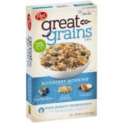 Ngũ cốc Post Great Grains Blueberry Morning 382g
