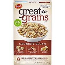 Ngũ cốc Post Great Grains Crunchy Pecan 453g