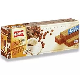 BÁNH XỐP KEM CÀ PHÊ BISSIN 100G