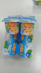 Sữa chua Milkana vị đào vỉ 4*100ml
