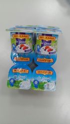 Sữa chua Milkana vị trái cây hỗn hợp vỉ 4*100g