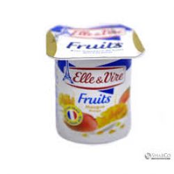 Sữa chua Elle&Vire vị xoài hộp 125g