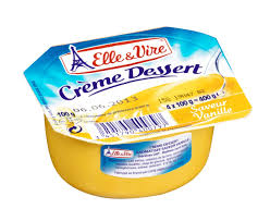 Kem sữa Elle&Vire hương vani 100g