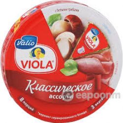 Phô mai Viola vị thịt hun khói, nấm 130g