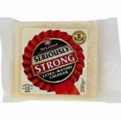Phô mai Seriously Strong cheddar 200g