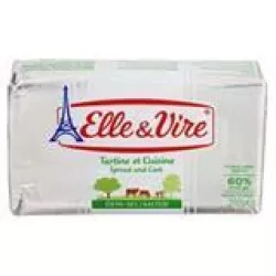 Bơ mặn 60% chất béo Elle&Vire 200g