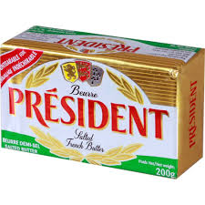 Bơ mặn President 200g