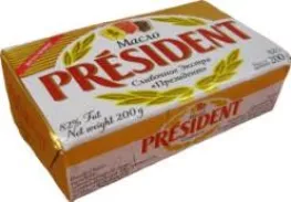 Bơ lạt President 200g