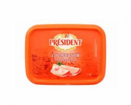 Phô mai hộp President vị thịt nguội 200g