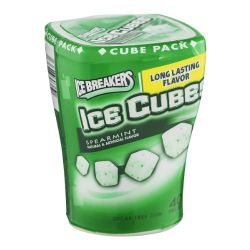 KẸO GUM ICECUBES MÀU XANH LÁ CÂY 40PC