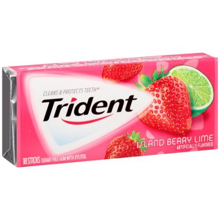 KẸO GUM TRIDENT DÂU CHANH