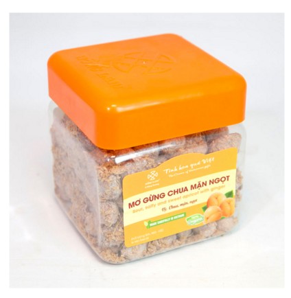 MƠ GỪNG CHUA MẶN NGỌT HỒNG LAM 300G