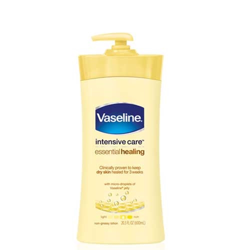 Sữa dưỡng thể trắng da Vaseline Essential Healing 725ml