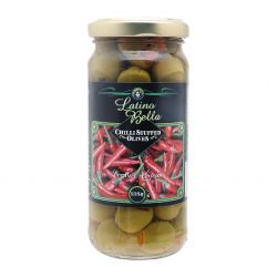 TRÁI OLIU NHÂN ỚT HIỆU LATINO BELIA 235G