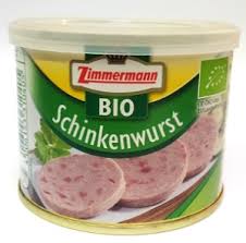 Thịt hộp Ham Bio Schinkenwurst Zimmermann 200g