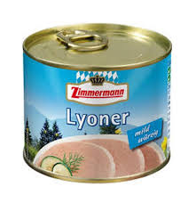 Thịt hộp Lyoner Zimmermann 200g