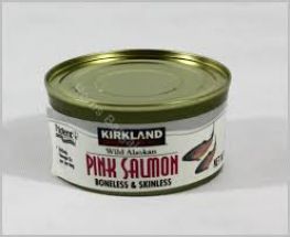 Cá hồi gai đóng hộp Kirkland Pink Salmon 170g