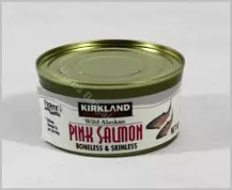 Cá hồi gai đóng hộp Kirkland Pink Salmon 170g