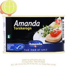 Trứng cá tuyết Amanda 200g