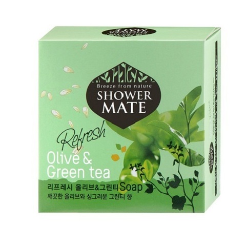 Xà phòng Shower Mate Olive & Green Tea