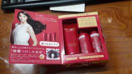 Bộ gội xả du lịch Tsubaki đỏ