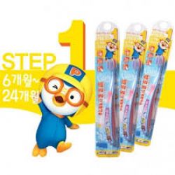 Bàn chải đánh răng trẻ em step 1 từ 6 -24 tháng pôro