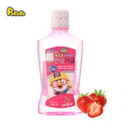 nước xúc miệng trẻ em vị dâu pororo 300ml
