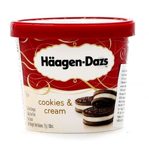 KEM HAAGEN DAZS BÁNH QUY 100ML