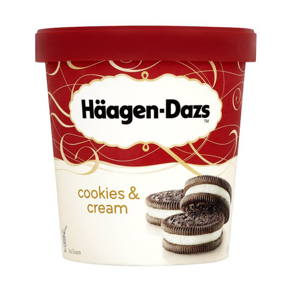 KEM HAAGEN DAZS BÁNH QUY 473ML