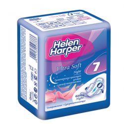 BĂNG VỆ SINH BAN ĐÊM HELEN HARPER 7 MIẾNG